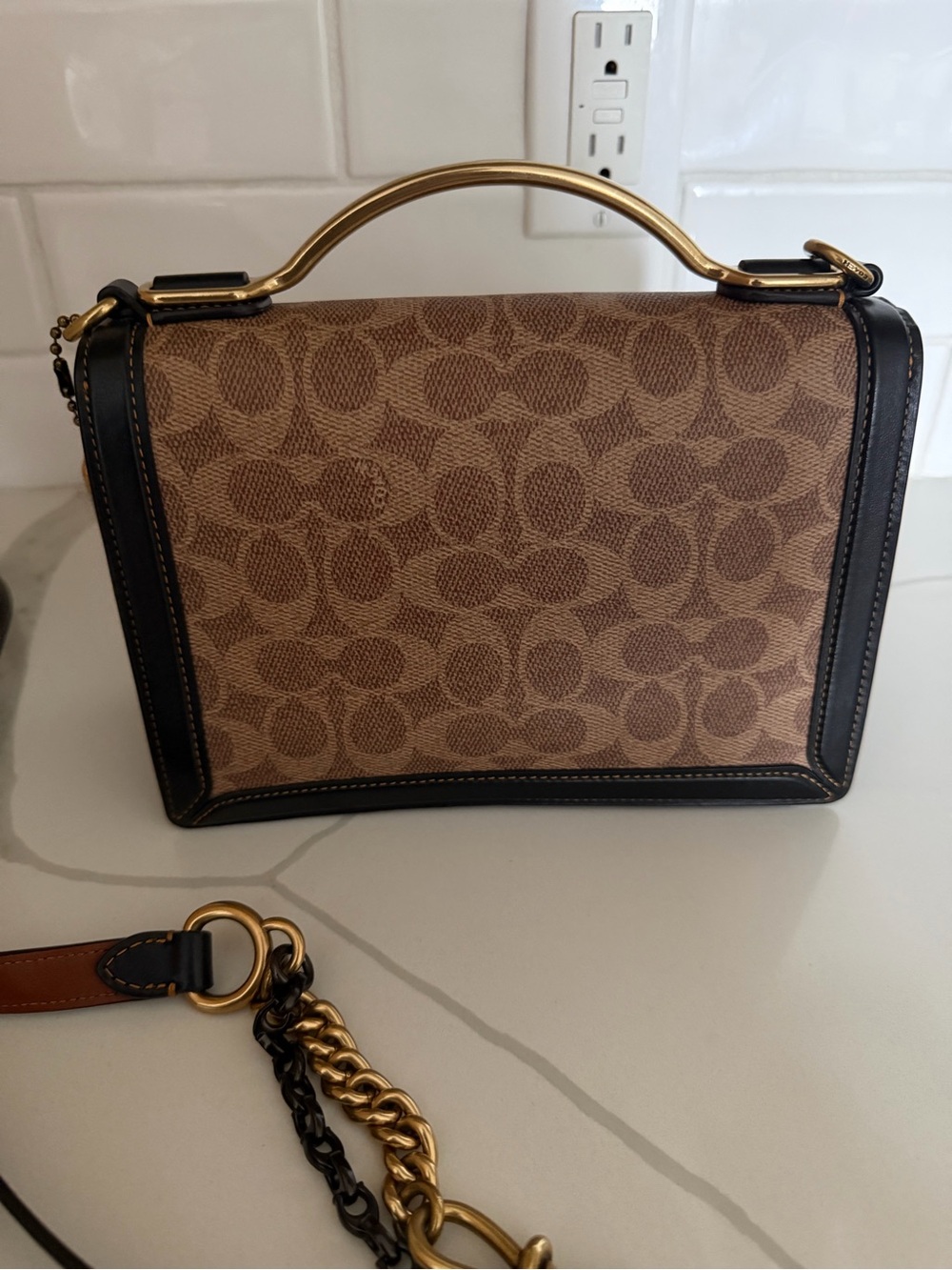 Coach 1941 Riley Top Handle 22 - Picture 3 of 14